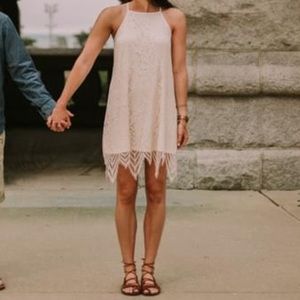Crochet white/cream dress